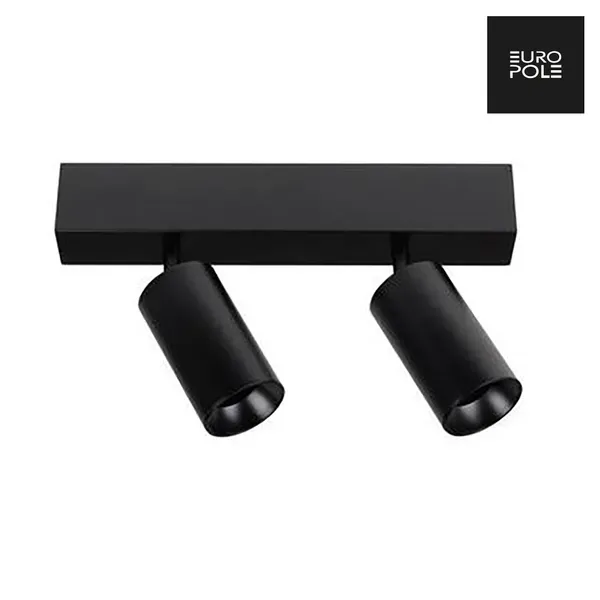 Aurora Anovi Universal GU10 spot aplicat 2x negru mat