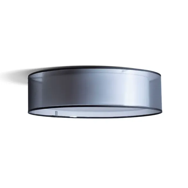 Rendl Otis 60 plafoniera textila negru 3xE27