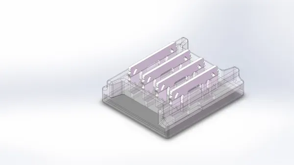 Aurora AU-ST100RGB conector bandă LED RGB 10mm drept