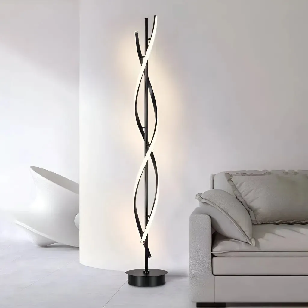 Alessandro Design Upsilon 27W lampa LED neagra metal acrilic