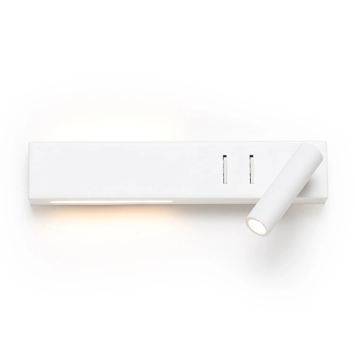 Rendl Light Studio Odeon Aplică albă LED cu spot