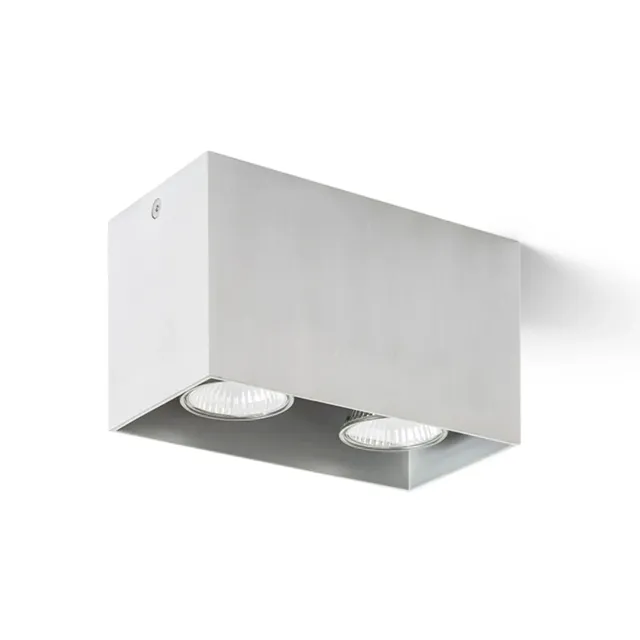 Rendl Agate II plafoniera aluminiu periat GU10