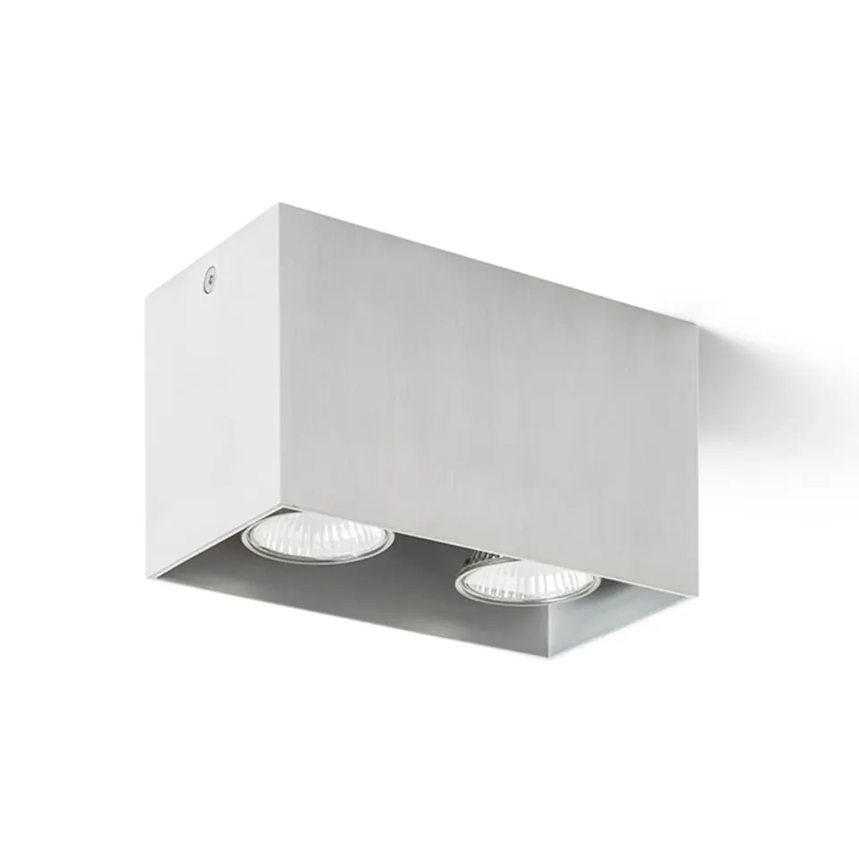 Rendl Agate II plafoniera aluminiu periat GU10