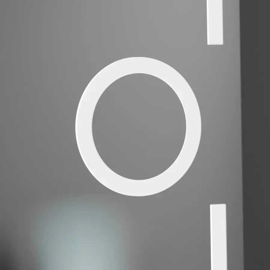 Alessandro Design Marcello oglinda LED 50x70 dezaburire