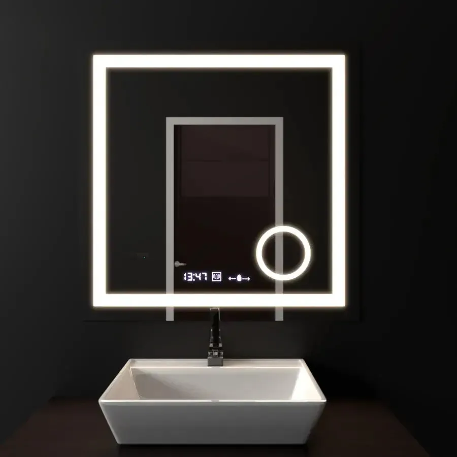 Alessandro Design Marcello oglinda LED baie 60x60cm