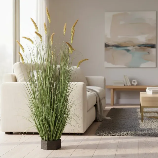 Alessandro Design planta artificiala coada vulpii 150cm 17 tije verde