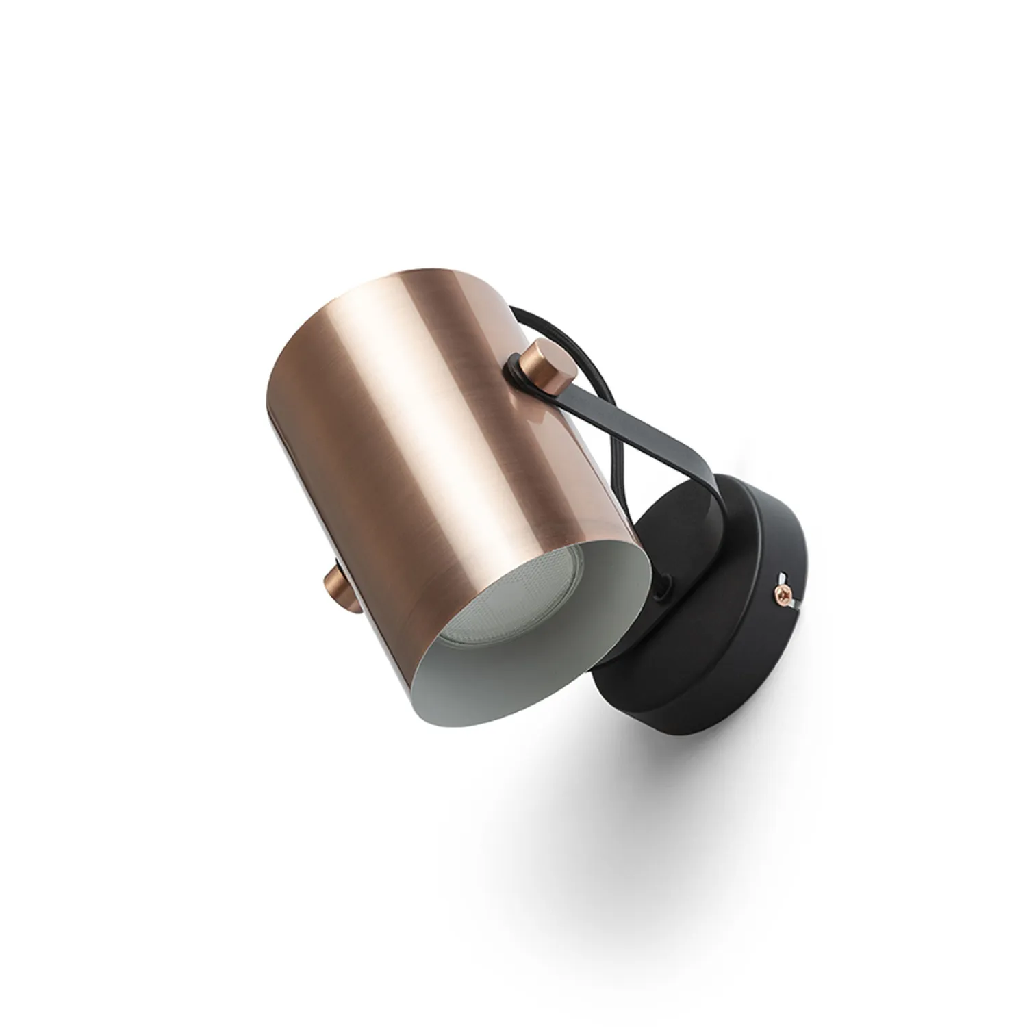 Rendl Haren spot cupru negru E27 directiv