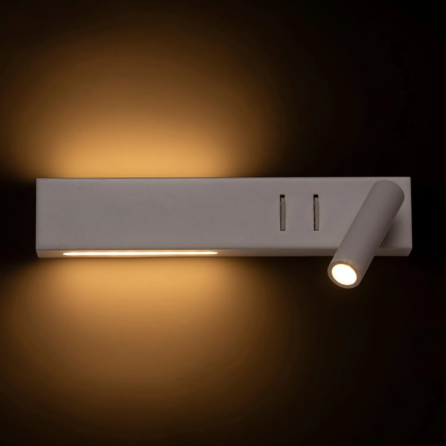 Rendl Light Studio Odeon Aplică albă LED cu spot