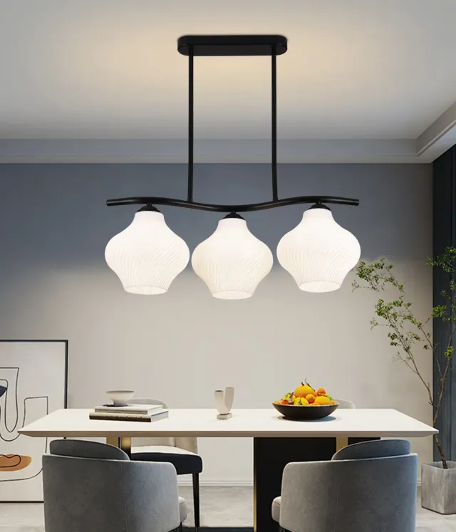 Alessandro Design LM521 lustră suspendată 3xE27 neagră
