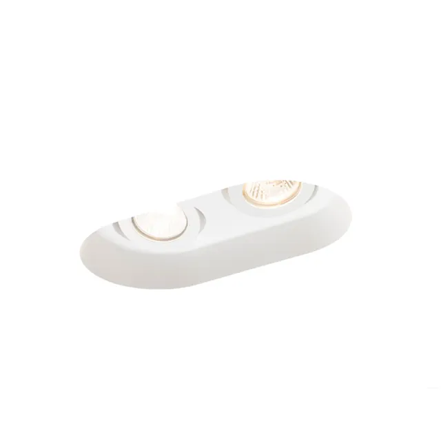 Rendl Light Studio Dingo II GU10 plafoniera incastrata gips