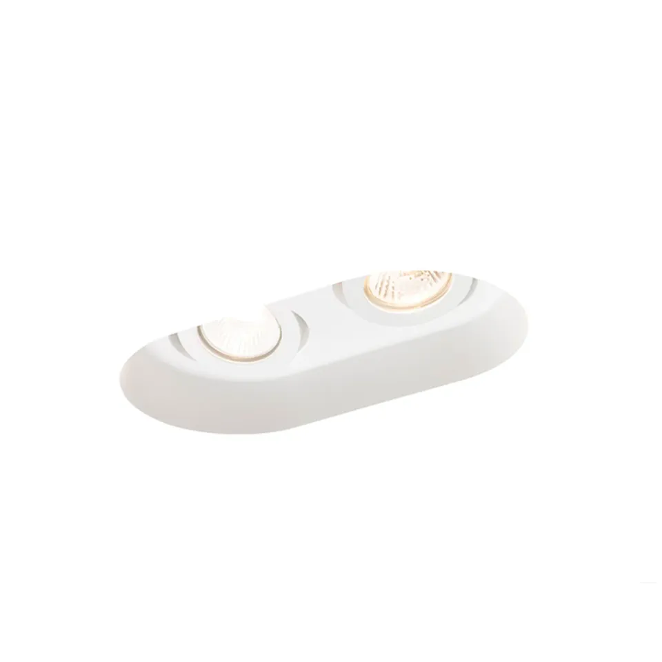 Rendl Light Studio Dingo II GU10 plafoniera incastrata gips