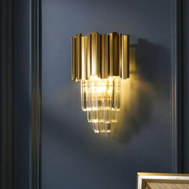 Alessandro Design BLOIS Piccolo aplica cristal aurie 2xE14
