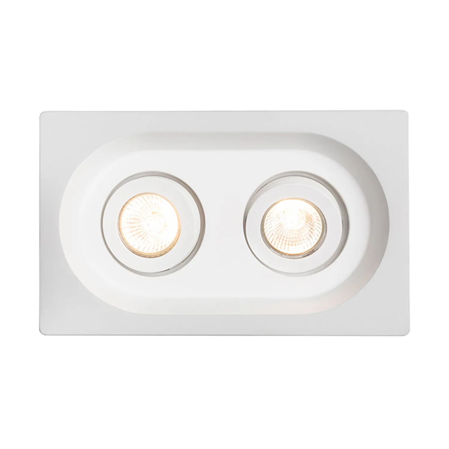 Rendl Light Studio Dingo II GU10 plafoniera incastrata gips