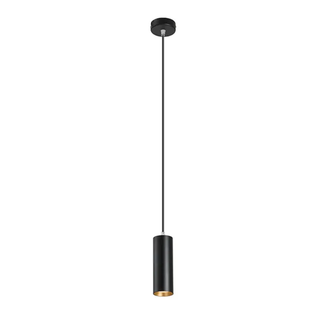 Rendl Mavro Dimm pendul LED bar negru auriu dimabil