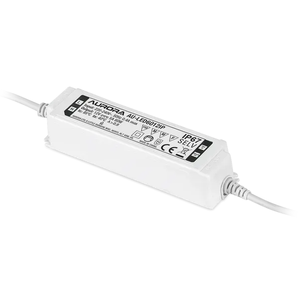 Aurora 60W driver LED 12V IP67 non-dimmabil