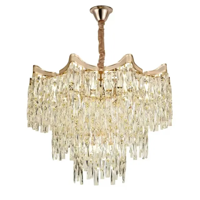 Alessandro Design Bennett candelabru 10xE27 auriu 56cm
