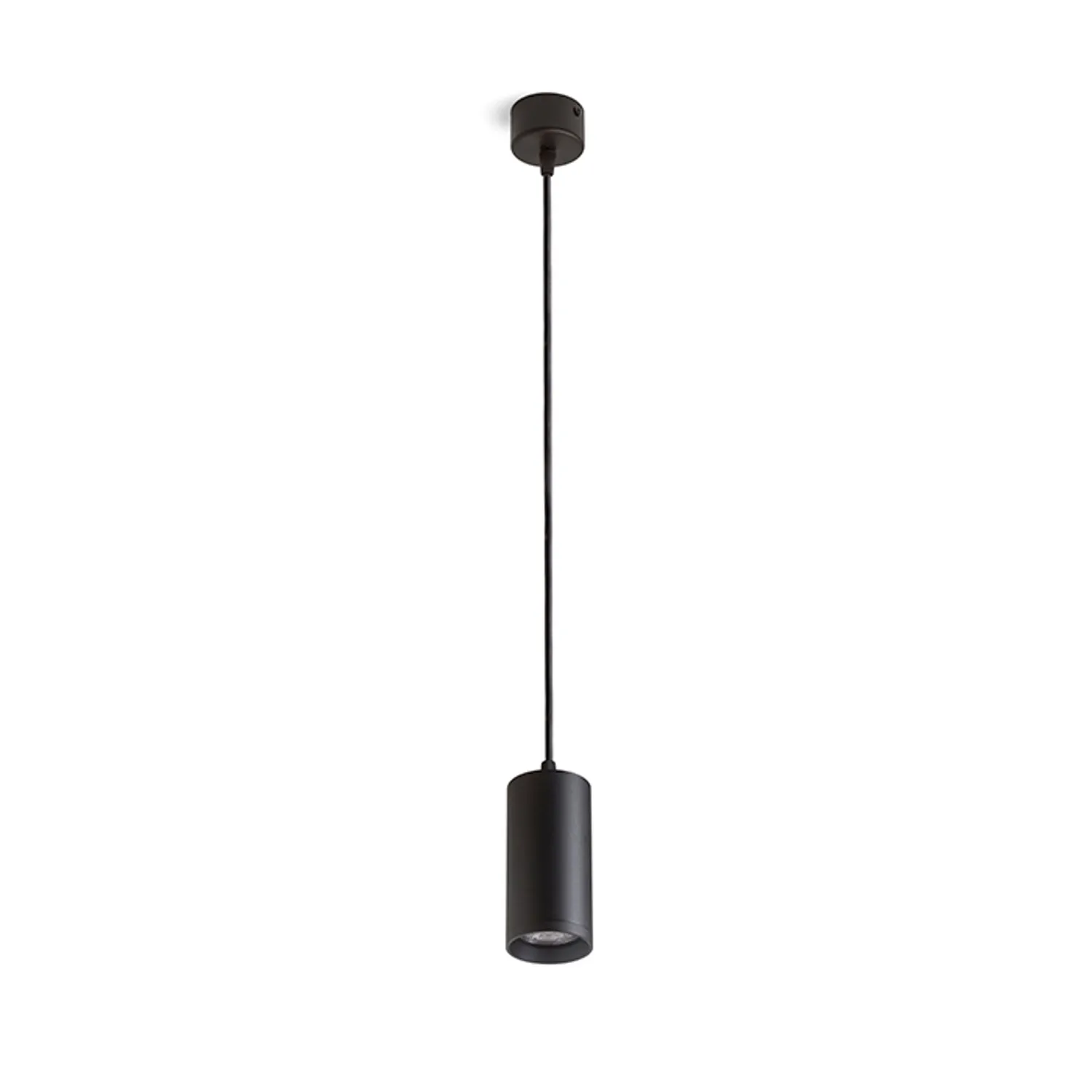 Rendl Belenos pendul negru cilindric GU10