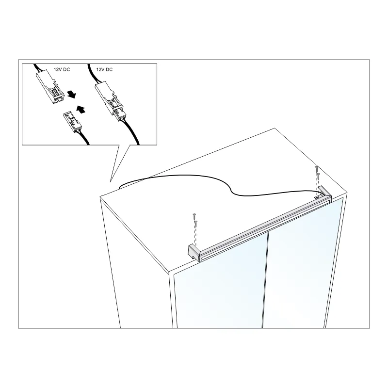 Furnika Emma corp LED pentru mobilă