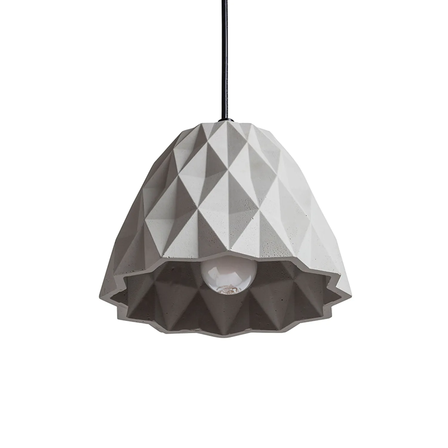 Rendl Light Studio Naples pendul beton gri E27