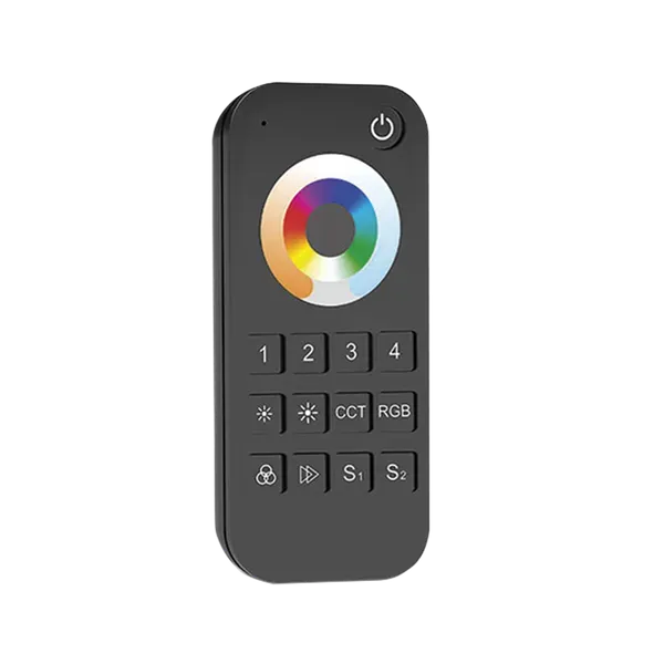 Aurora 4 Zone telecomanda RGB + alb reglabil negru