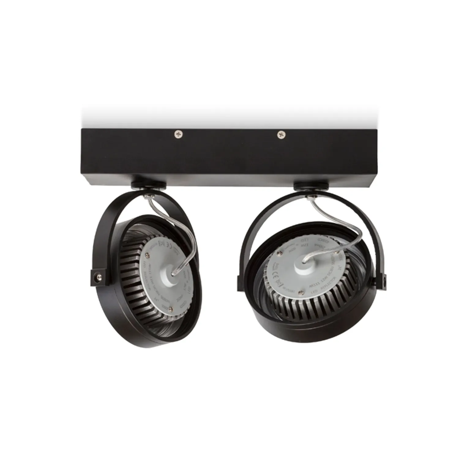 Rendl Kelly LED II Dimm spot negru reglabil