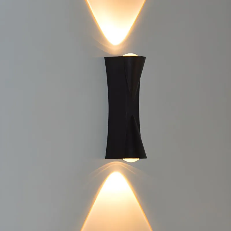 Alessandro Design AX220 aplica LED neagra exterior 2x10W
