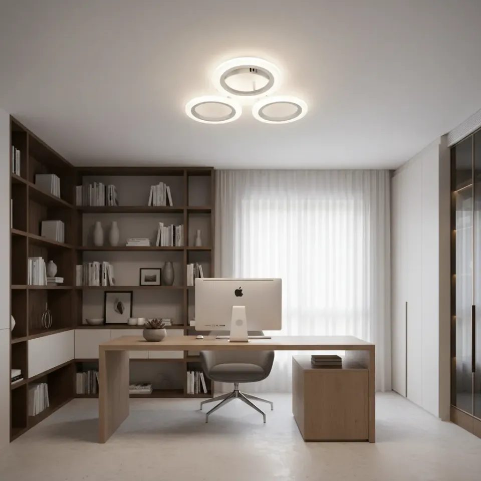 Alessandro Design Mara lustra LED 27W 3 cercuri neutra