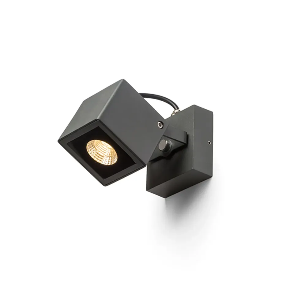 Rendl Bora spot perete exterior LED antracit