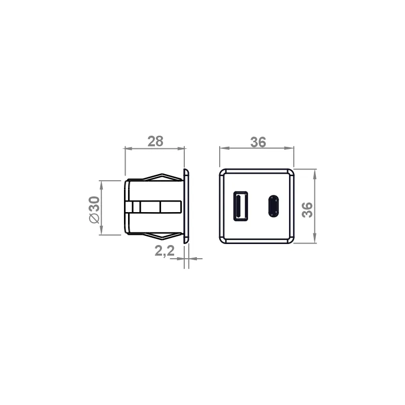 Furnika USB Charger A-C incarcator USB