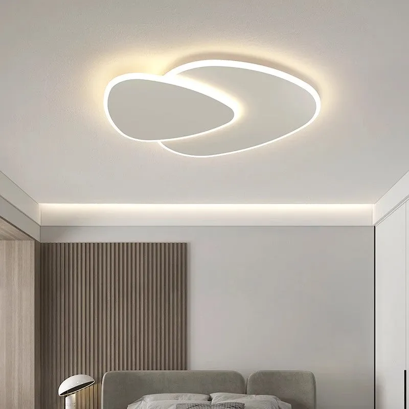 Alessandro Design Futura Lumina lustra LED ovala 66W alba