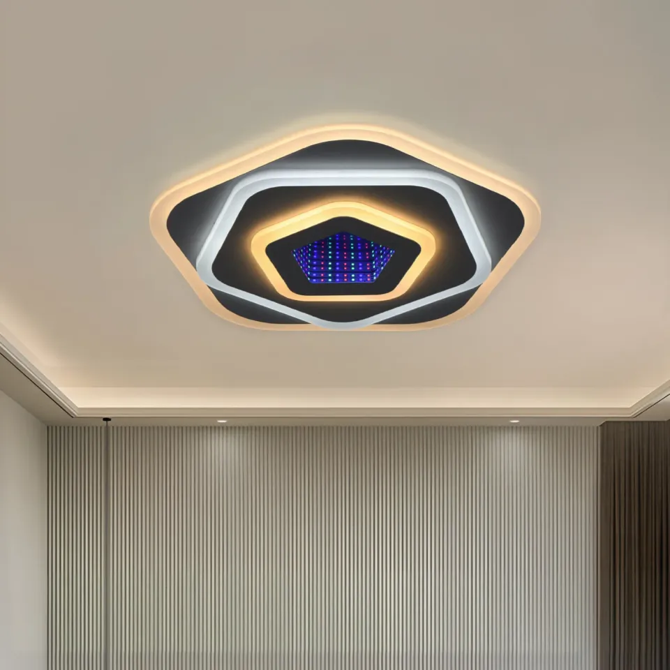 Alessandro Design Nexa 3D lustra LED 39W alba D25