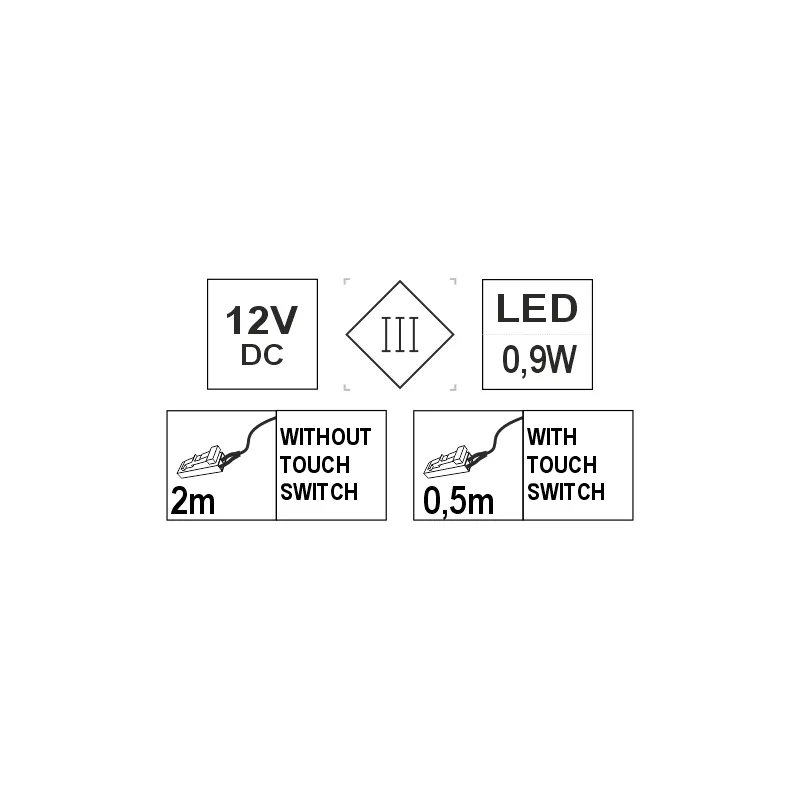 Furnika Inline intrerupator LED cablu consum redus