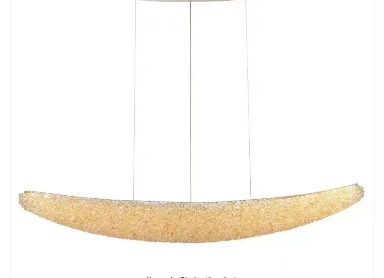 Alessandro Design Prague candelabru cristal 31W auriu 80cm