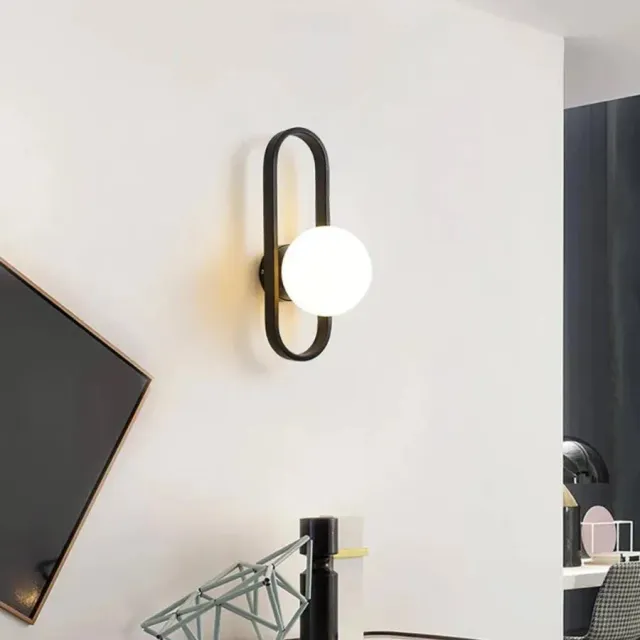 Alessandro Design Juliet aplica E14 alb-negru 1 bec