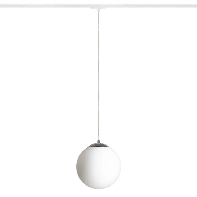 Rendl Light Studio Luna 25 pendul șină sticlă opal