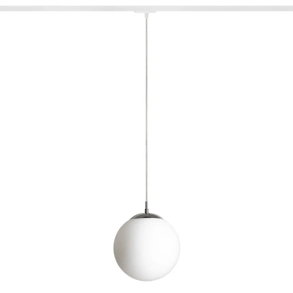 Rendl Light Studio Luna 25 pendul șină sticlă opal