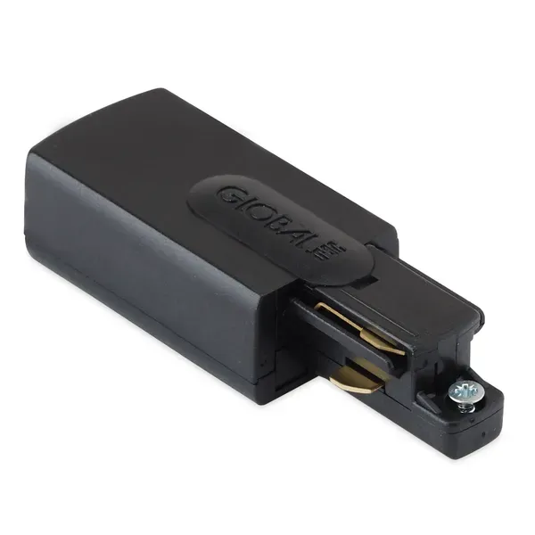 Aurora conector șină monofazată dreapta negru