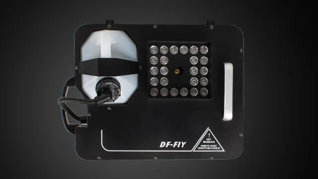 Shehds 1500W 24x9W mașină de fum cu LED RGB