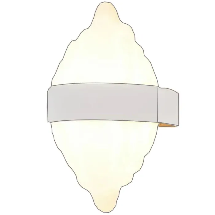 Alessandro Design ICEBERG aplica exterior alba 10W IP65