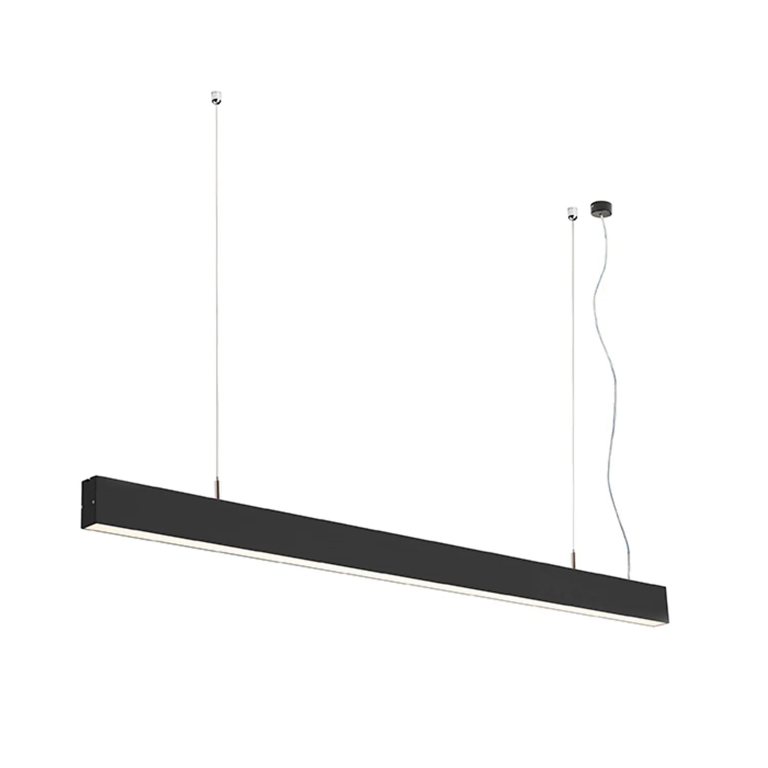 Rendl Pesante 35 pendul LED negru liniar
