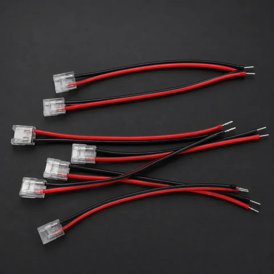 Alessandro Design cablu alimentare banda LED 0,8cm alb