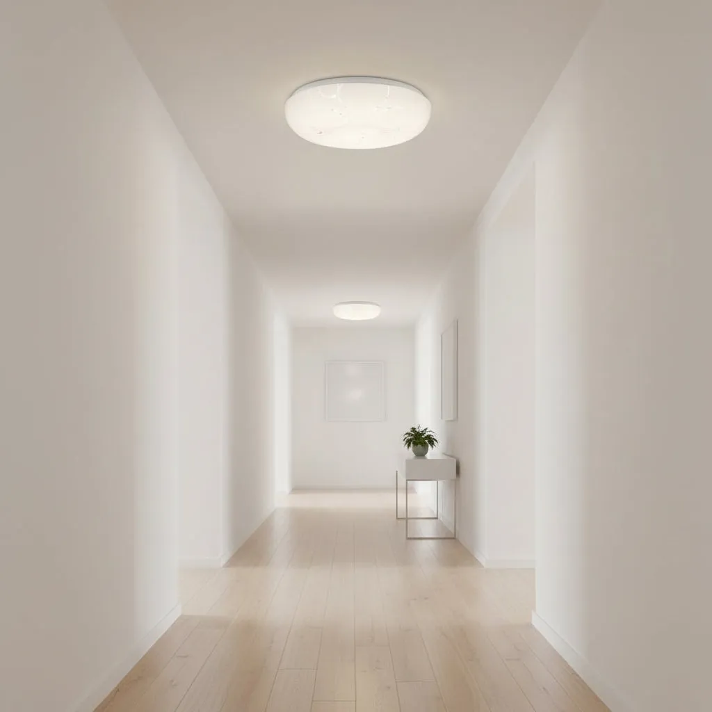 Alessandro Design plafoniera LED rotunda alba 23cm 22W