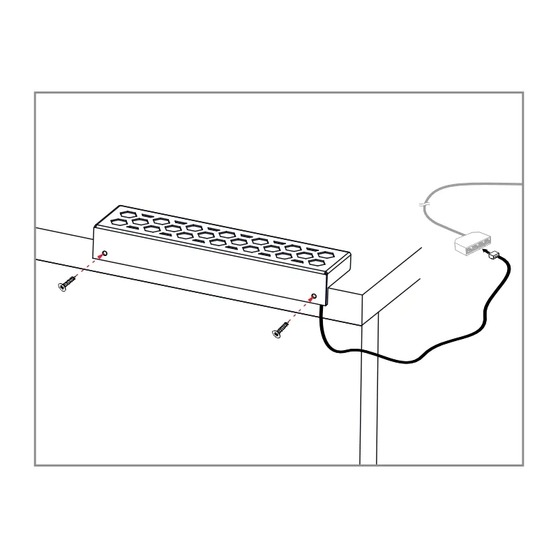Furnika GM 233 profil LED colt aluminiu