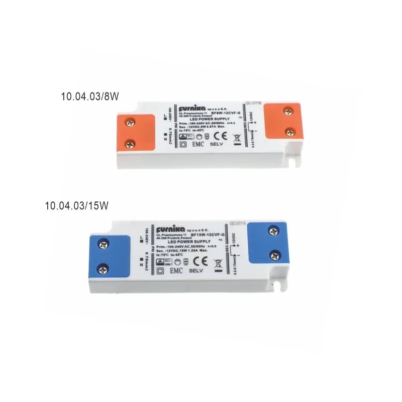 Furnika 8W/15W driver LED IP20 interior