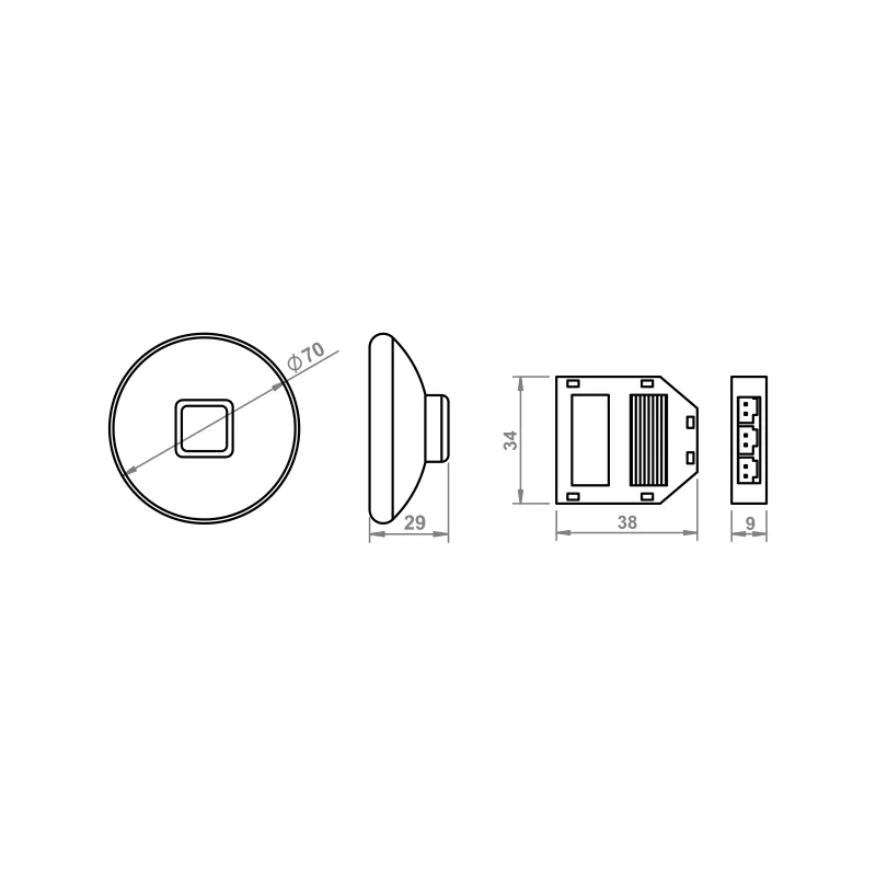 Furnika driver LED cu dimmer reglaj intensitate