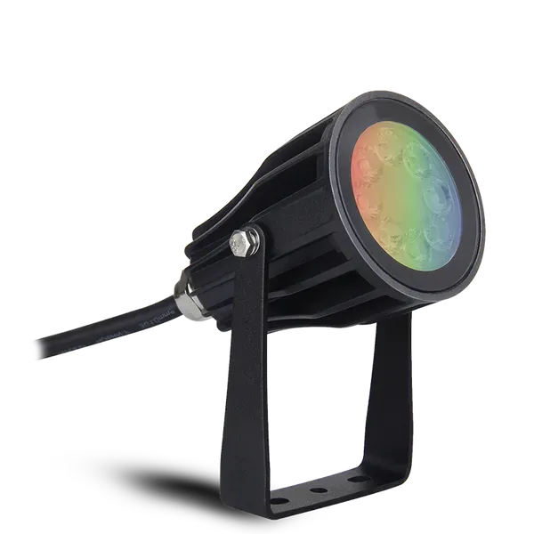 Aurora TournesolRGBCX spot exterior 6W RGB țăruș
