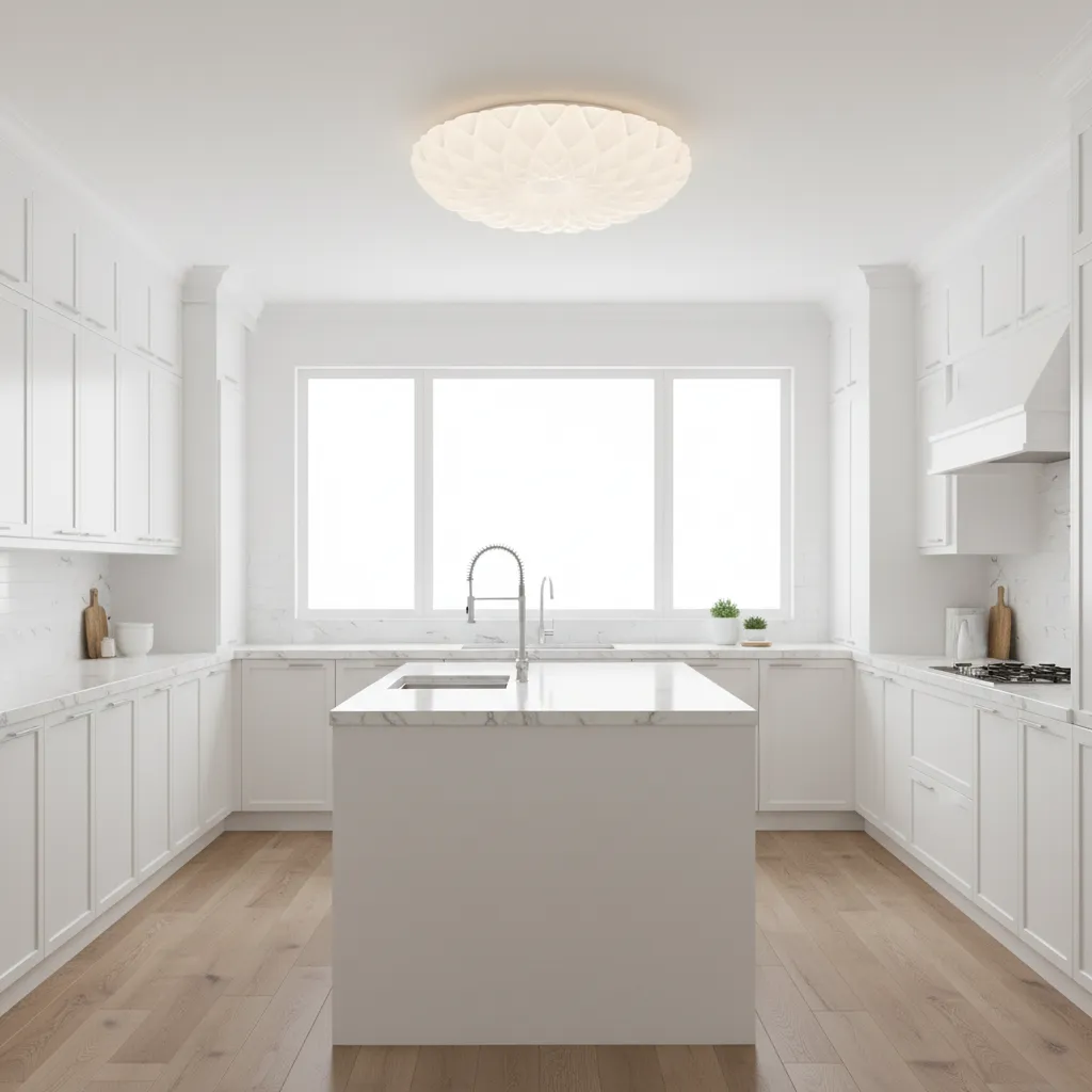 Alessandro Design PL154 plafoniera LED alba 31W 35cm 3 culori
