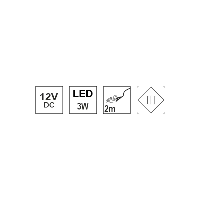 Furnika Gabi Q corp LED mobilier rotund incastrat