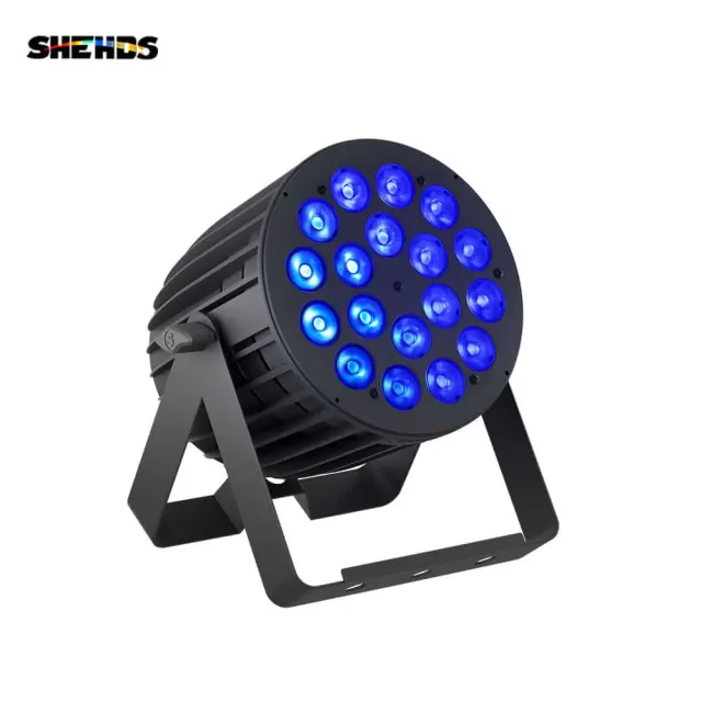 Shehds 18x18W RGBWA+UV Proiector PAR LED 6in1 Aluminiu