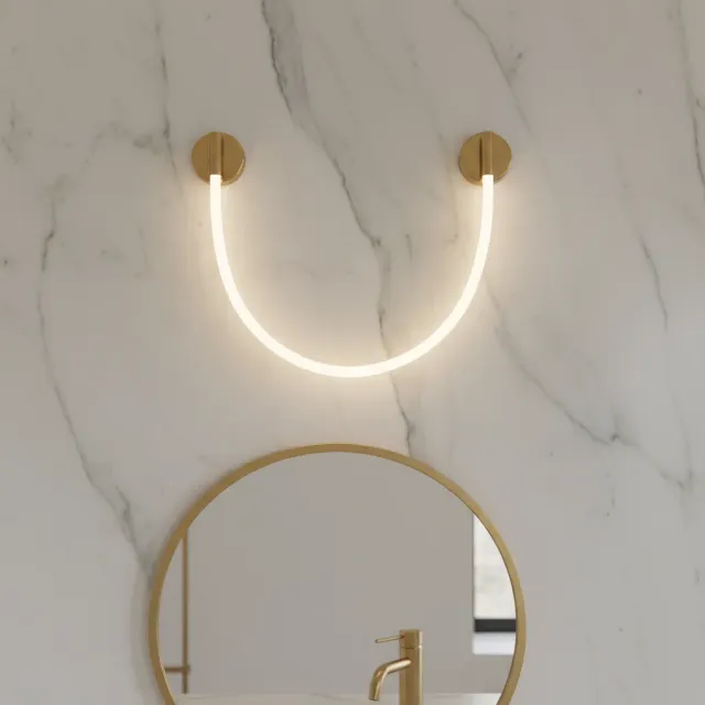 Alessandro Design aplica LED 110cm aurie 3 temperaturi